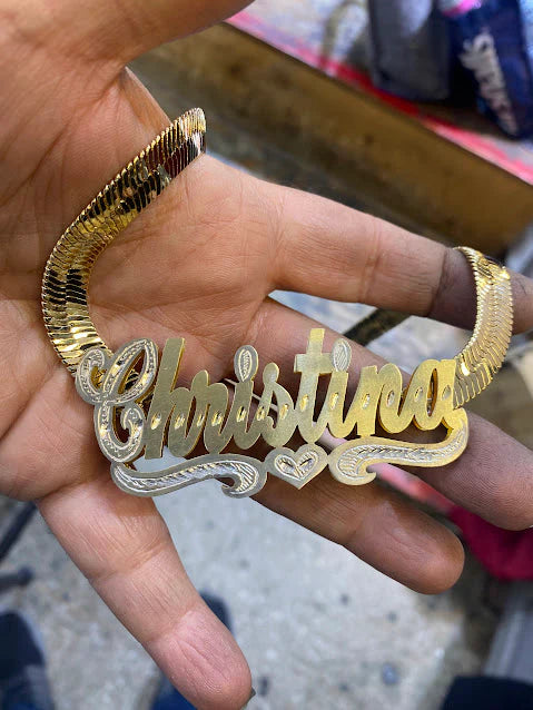 3” Nameplate w/ Heart tail