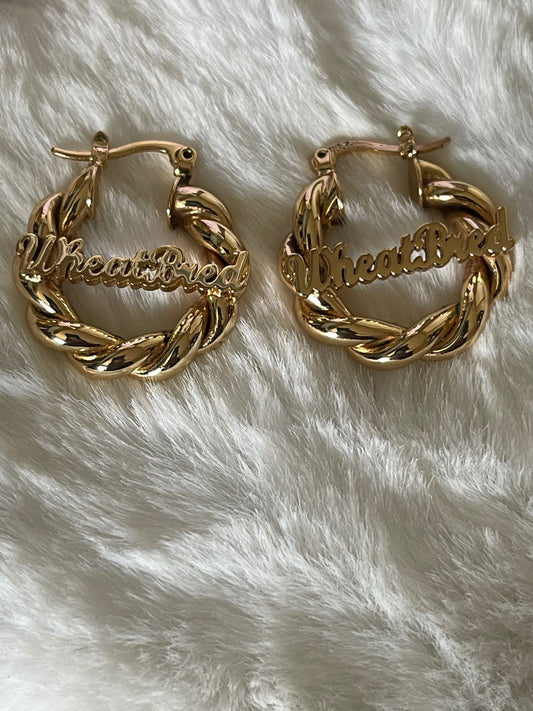 Gold-Filled Mini Hoops - Lovelace Cut
